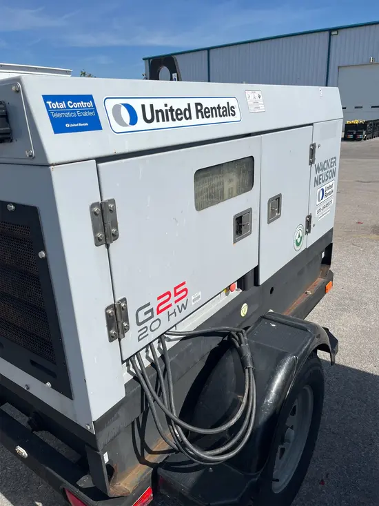 2019 Wacker Neuson G25 T4F Diesel Generator