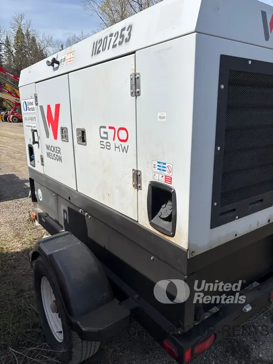 2021 Wacker Neuson G70 T4F Diesel Generator