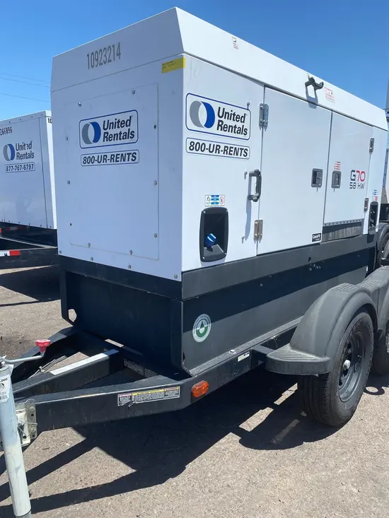 2019 Wacker Neuson G70 T4F Diesel Generator