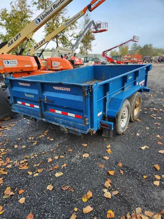 2018 Towmaster T-12HD 12FT GAS Dump Trailer