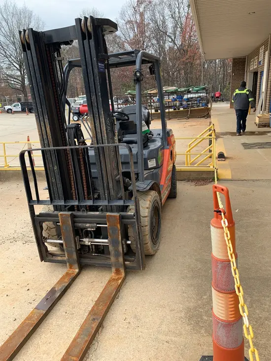 2021 Toyota 8FDU30 Warehouse Forklift