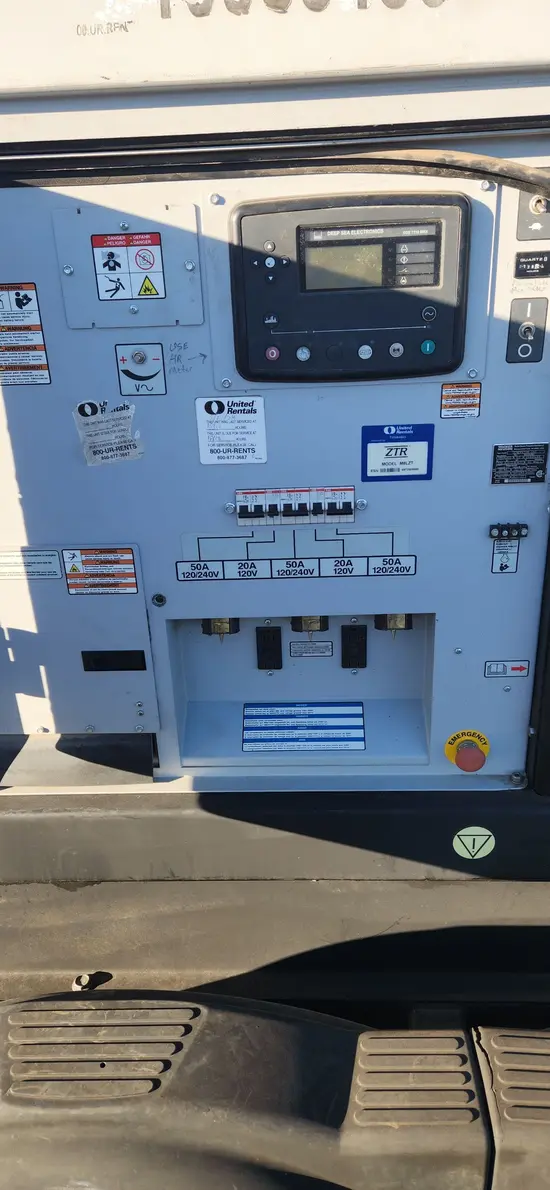 2019 Wacker Neuson G50 T4F Diesel Generator