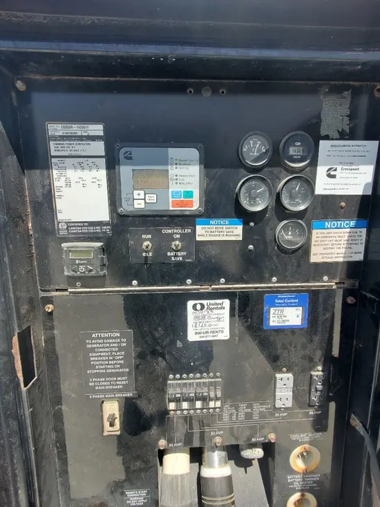 2015 Cummins C60D6R Diesel Generator