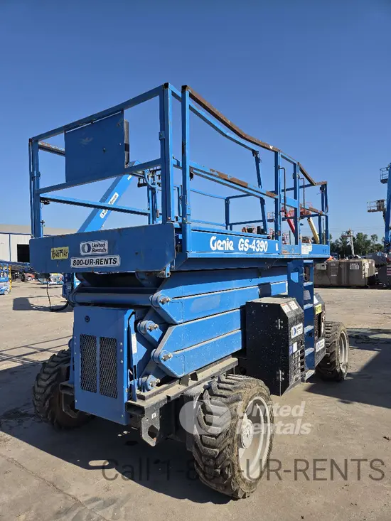 2016 Genie GS-4390 RT Rough Terrain Scissor Lift