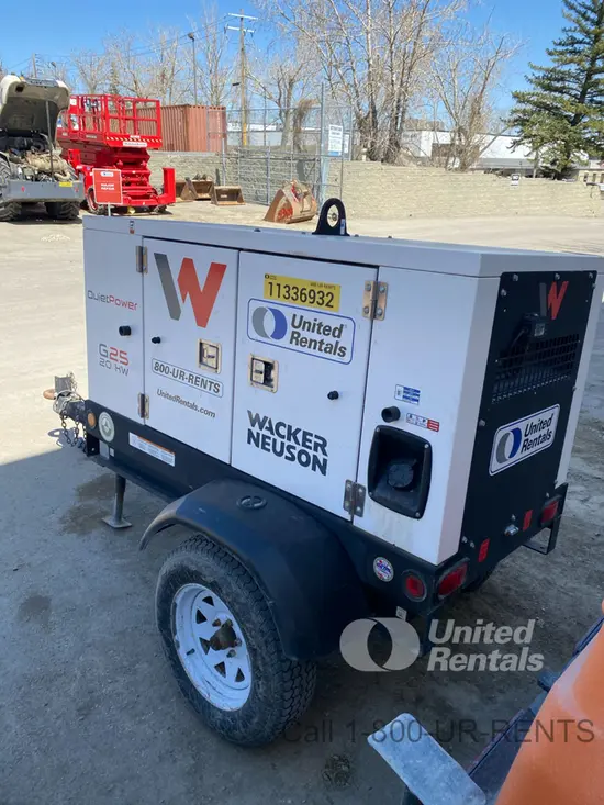 2022 Wacker Neuson G25 T4F Diesel Generator
