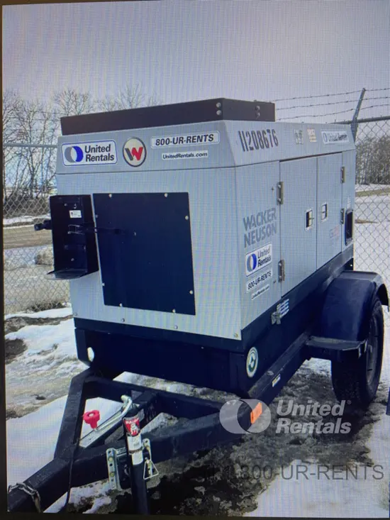 2021 Wacker Neuson G25 T4F Diesel Generator