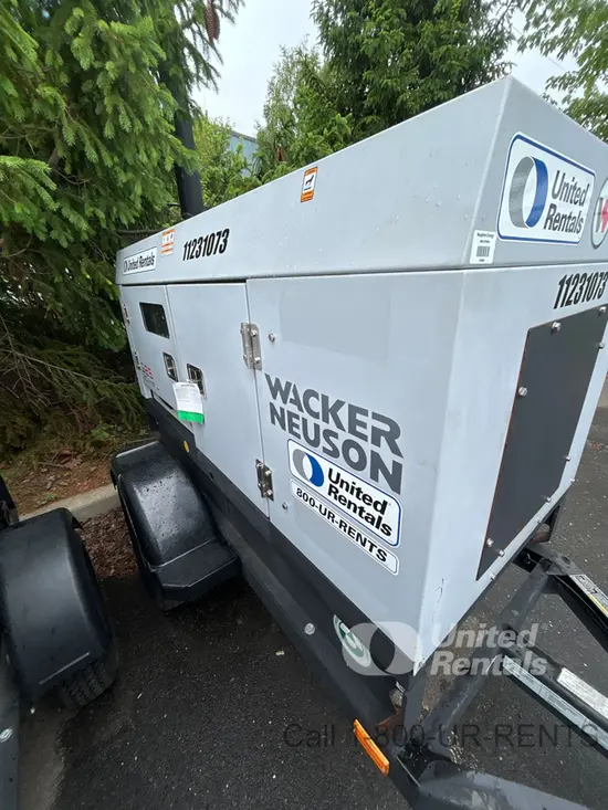 2021 Wacker Neuson G25 T4F Diesel Generator