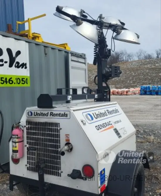 2021 Generac MLT4150MV Portable Light Tower