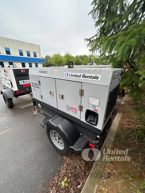2021 Wacker Neuson G25 T4F Diesel Generator