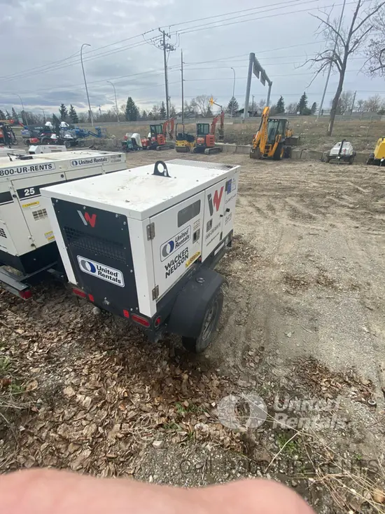 2022 Wacker Neuson G25 T4F Diesel Generator