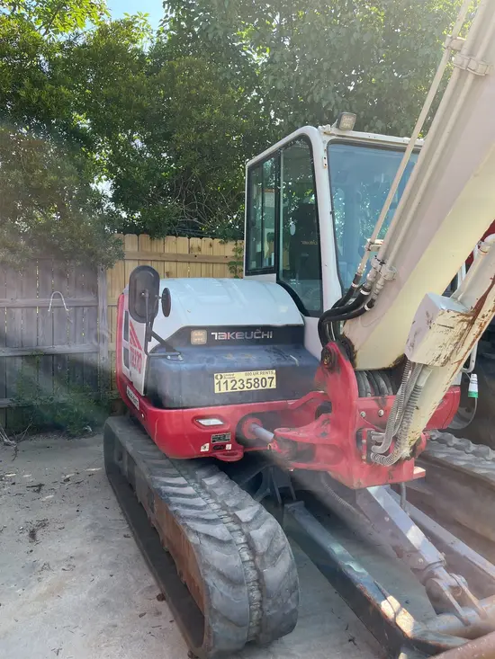 2021 Takeuchi TB370CR Mini Excavator