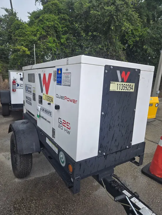2022 Wacker Neuson G25 T4F Diesel Generator