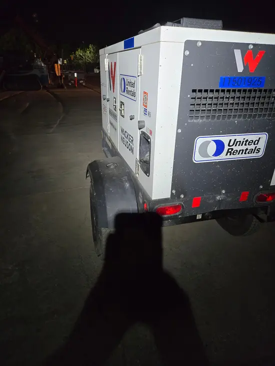 2022 Wacker Neuson G25 T4F Diesel Generator
