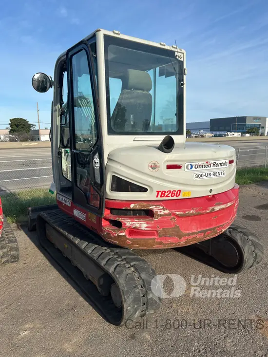 2020 Takeuchi TB260CR Mini Excavator