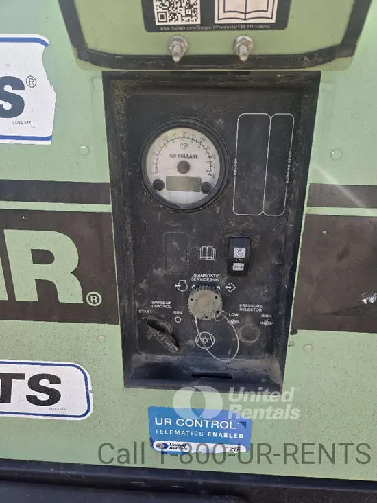 2019 Sullair 185DPQ-KU-T3 Air Compressor