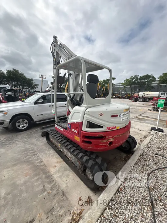 2021 Takeuchi TB260 Mini Excavator