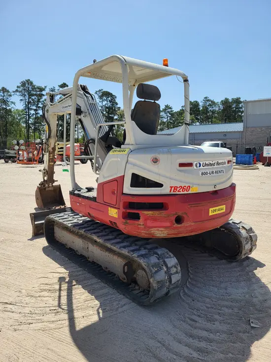 2019 Takeuchi TB260 Mini Excavator