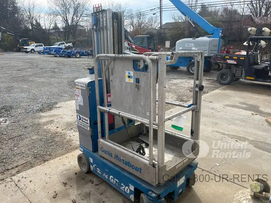 2019 Genie GR-20 Self-Propelled One-Person Lift