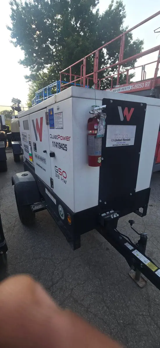 2022 Wacker Neuson G50 T4F Diesel Generator