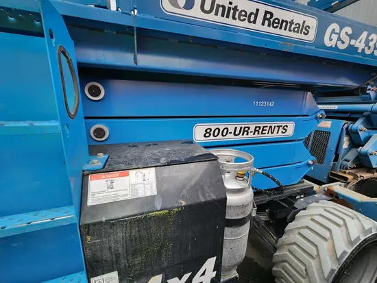 2020 Genie GS-4390 RT Rough Terrain Scissor Lift