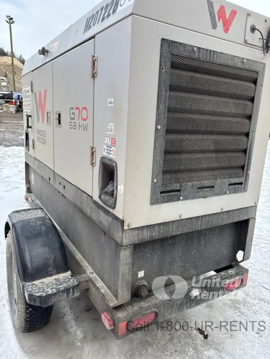 2021 Wacker Neuson G70 T4F Diesel Generator
