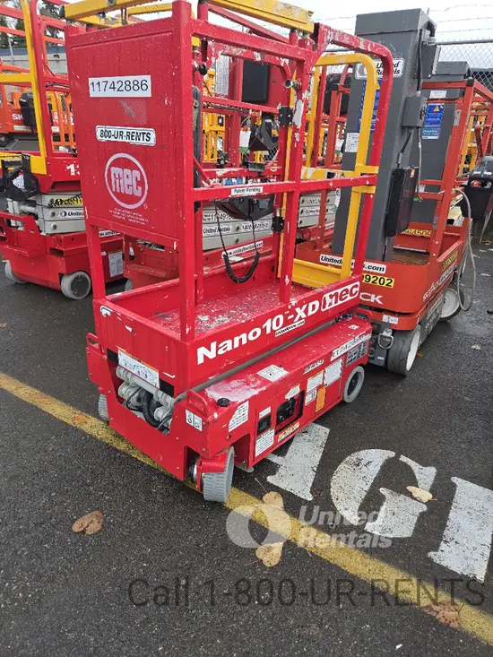 2023 MEC NANO10-XD Scissor Lift