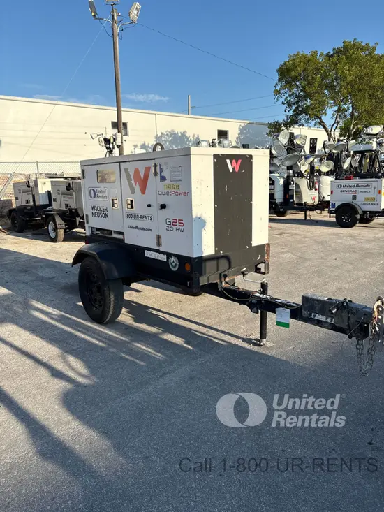 2022 Wacker Neuson G25 T4F Diesel Generator