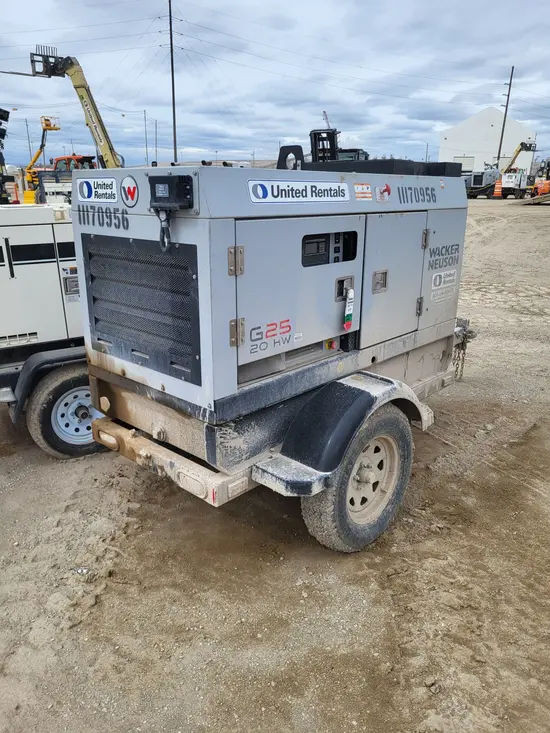 2021 Wacker Neuson G25 T4F Diesel Generator