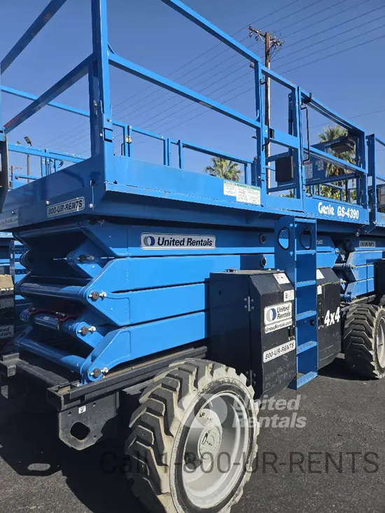 2019 Genie GS-4390 RT Rough Terrain Scissor Lift