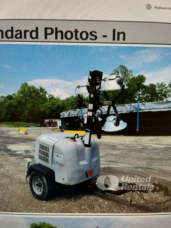 2019 Wacker Neuson LTV6L Portable Light Tower