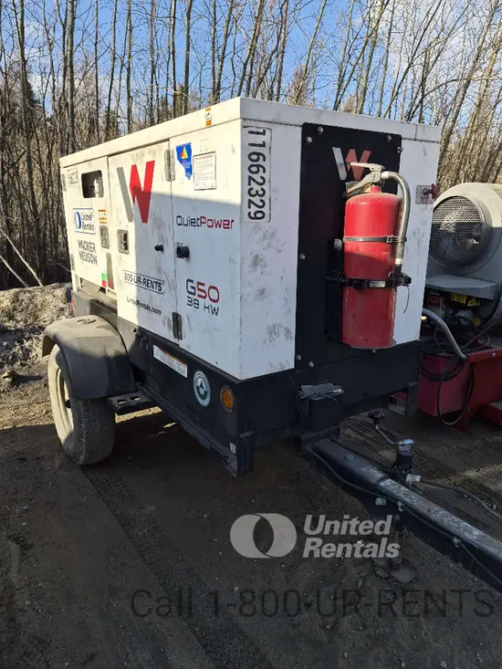 2023 Wacker Neuson G50 T4F 600V Diesel Generator