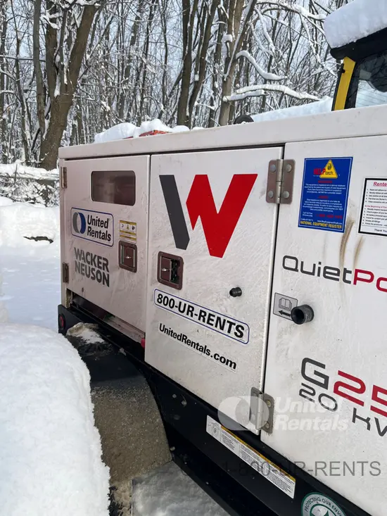 2022 Wacker Neuson G25 T4F Diesel Generator