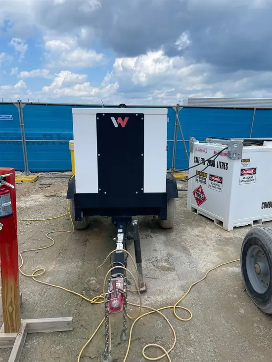 2022 Wacker Neuson G25 T4F Diesel Generator