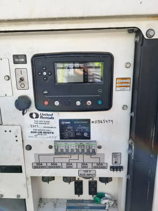 2022 Wacker Neuson G50 T4F Diesel Generator