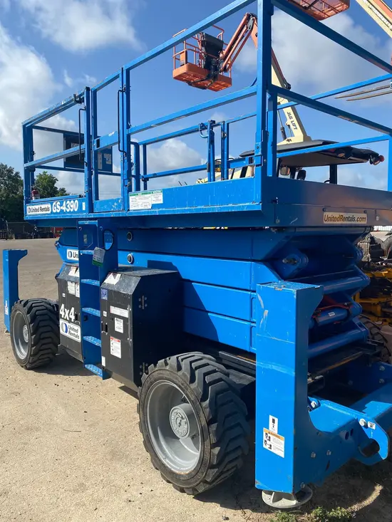 2019 Genie GS-4390 RT Rough Terrain Scissor Lift