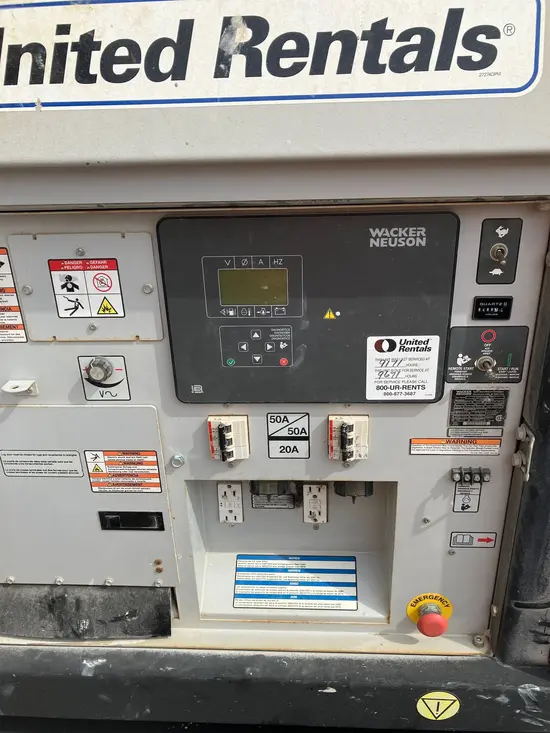 2018 Wacker Neuson G25 T4F Diesel Generator
