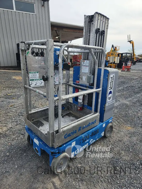 2019 Genie GR-20 Self-Propelled One-Person Lift