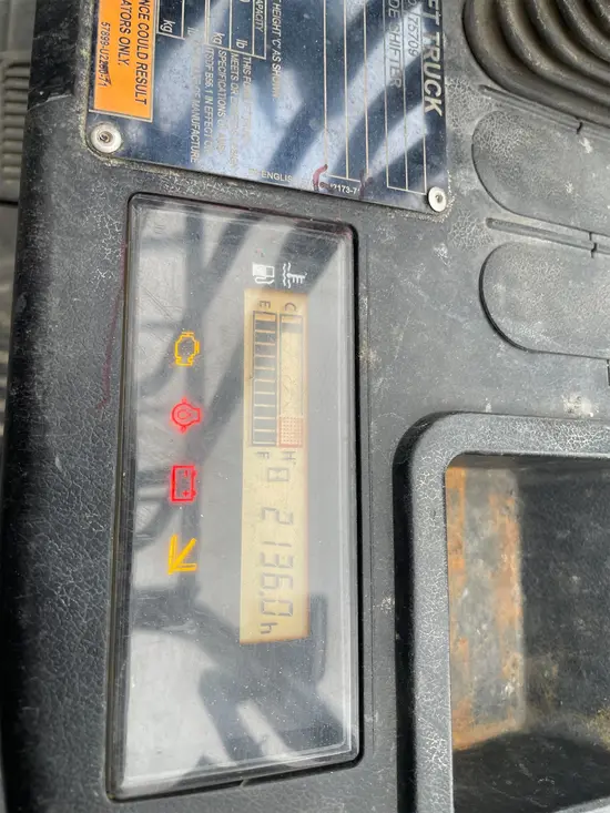 2019 Toyota 8FGU30 Warehouse Forklift