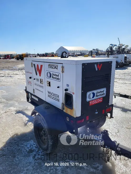 2022 Wacker Neuson G25 T4F Diesel Generator