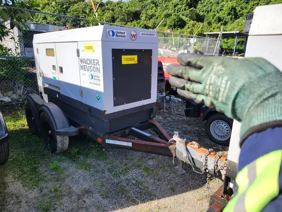 2019 Wacker Neuson G50 T4F Diesel Generator