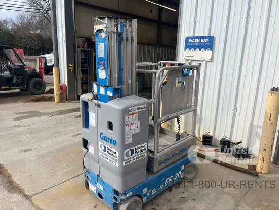 2019 Genie GR-20 Self-Propelled One-Person Lift