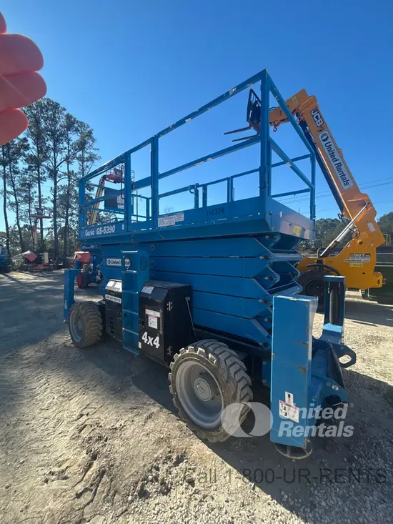 2017 Genie GS-5390 RT Rough Terrain Scissor Lift