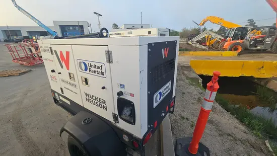 2022 Wacker Neuson G25 T4F Diesel Generator