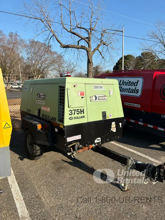 2019 Sullair 375H DPQ-JD3 Air Compressor