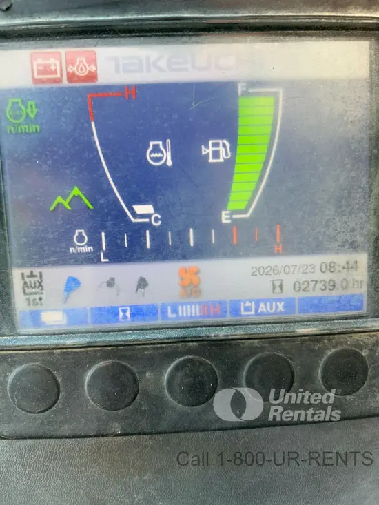 2019 Takeuchi TB280FR Excavator
