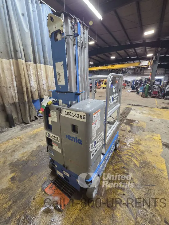 2018 Genie GR-20 Self-Propelled One-Person Lift