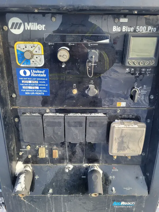 2021 Miller Welders BIG BLUE 500 PR Welder