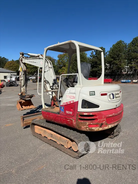 2021 Takeuchi TB240 Mini Excavator