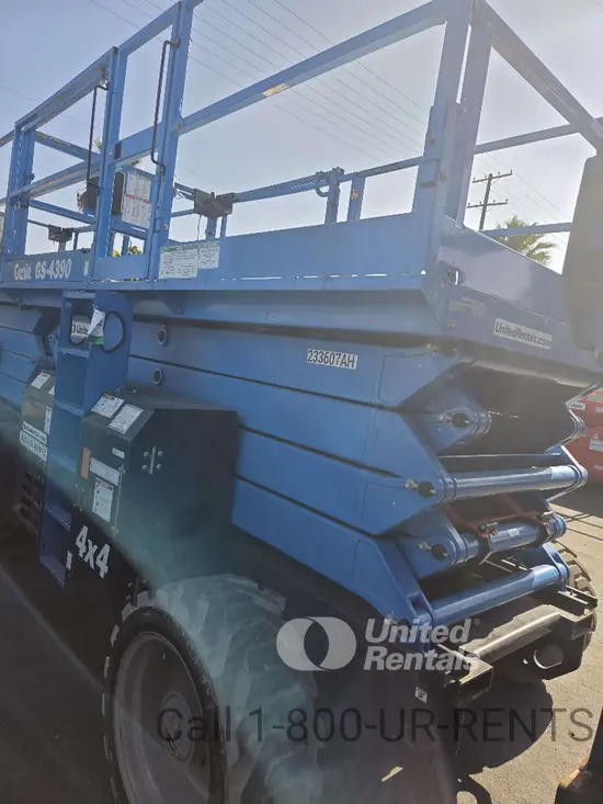 2019 Genie GS-4390 RT Rough Terrain Scissor Lift