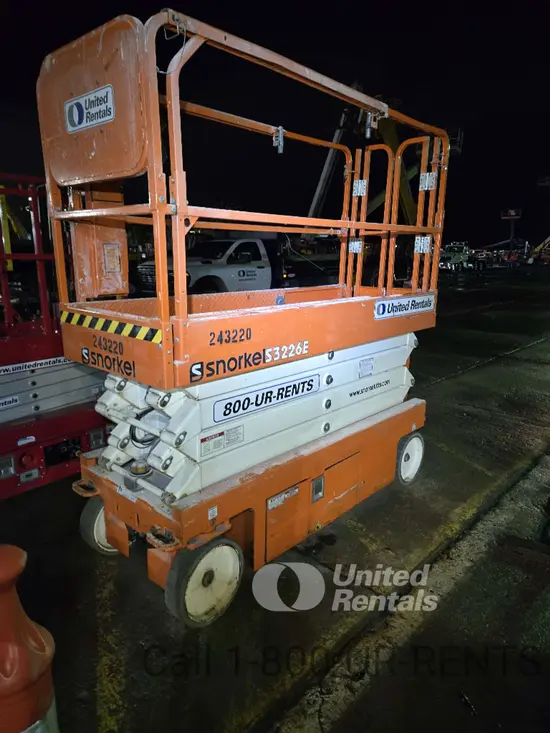 2020 Snorkel S3226E Scissor Lift